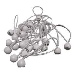 Impact Canopy USA Canopy Accessories Ball Bungee Cords - 25 Pc Set - White
