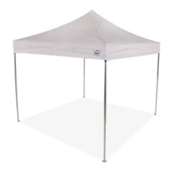 Impact Canopy USA 10x10 Industrial Steel Pop Up Canopy Tent With Roller Bag - DS Canopies