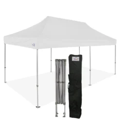Impact Canopy USA Canopies 10x20 Canopy Tent Outdoor Gazebo Party Wedding Tent - White Only - DS