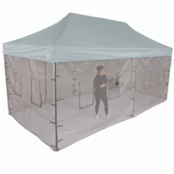 Impact Canopy USA 10x20 Industrial Aluminum Food Service Vendor Canopy Tent With Roller Bag - ML
