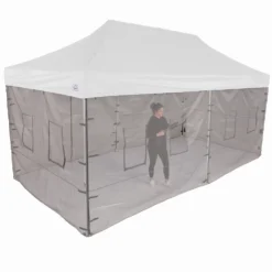 Impact Canopy USA 10x20 Industrial Aluminum Food Service Vendor Canopy Tent With Roller Bag - ML