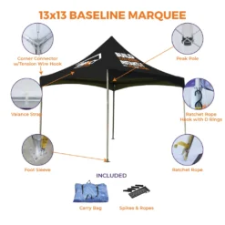 Impact Canopy USA Baseline Marquee Canopy Tent Custom Canopies