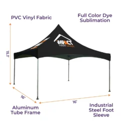 Impact Canopy USA Baseline Marquee Canopy Tent Custom Canopies
