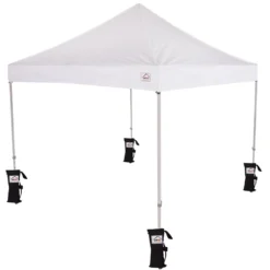 Impact Canopy USA 10x10 Recreational Grade Steel Pop Up Canopy Tent With Weight Bags - TL