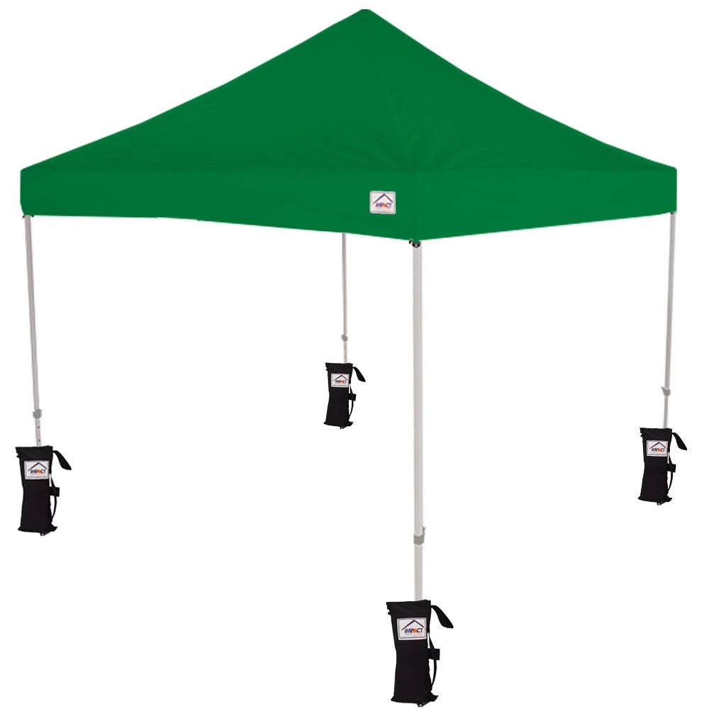Impact Canopy USA 10x10 Recreational Grade Aluminum Pop Up Canopy Tent With Weight Bags Canopies 11 Impact Canopy USA 10x10 Recreational Grade Aluminum Pop Up Canopy Tent With Weight Bags Canopies