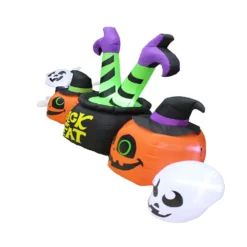 Impact Canopy USA HALLOWEEN - Yard Inflatable Trick Or Treat Witch's Cauldron Seasonal Inflatables