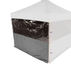 Impact Canopy USA Canopy Accessories 15' Sidewall Half Polyester / Half Clear Protection Shield