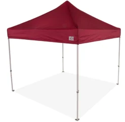 Impact Canopy USA 10x10 Industrial Steel Pop Up Canopy Tent With Roller Bag - DS Canopies