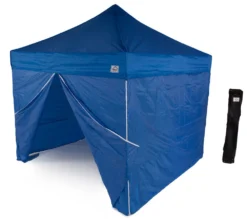Impact Canopy USA 10x10 Recreational Grade Aluminum Pop Up Canopy Tent With Sidewalls - ULA