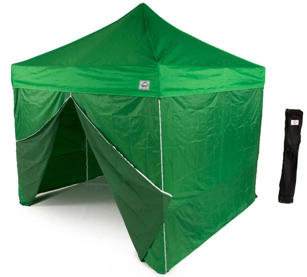 Impact Canopy USA Canopies 10x10 Commercial Grade Pop Up Canopy Tent With Sidewalls - Evento 12 Impact Canopy USA Canopies 10x10 Commercial Grade Pop Up Canopy Tent With Sidewalls - Evento