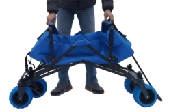 Impact Canopy USA All-Terrain EXTRA LARGE Folding Wagon Collapsible Beach Cart
