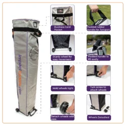 Impact Canopy USA Canopies 10x10 Pop Up Canopy Tent Outdoor Market Canopy With Sidewalls / Weight Bags 19 Impact Canopy USA Canopies 10x10 Pop Up Canopy Tent Outdoor Market Canopy With Sidewalls / Weight Bags