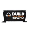 Impact Canopy USA Custom Fencing Custom Printed Freestanding Barrier Sign