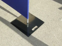 Impact Canopy USA Custom Fencing Custom Printed Freestanding Barrier Sign 21 Impact Canopy USA Custom Fencing Custom Printed Freestanding Barrier Sign