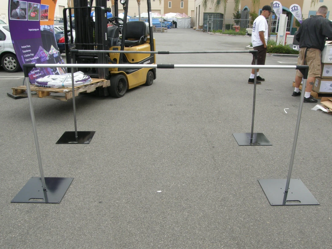 Impact Canopy USA Custom Fencing Custom Printed Freestanding Barrier Sign 12 Impact Canopy USA Custom Fencing Custom Printed Freestanding Barrier Sign