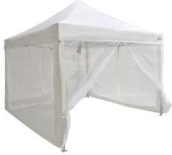 Impact Canopy USA Canopies 10x10 Recreational Grade Steel Pop Up Canopy Tent With Screen Room Enclosure - TL