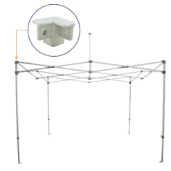 Impact Canopy USA CL / AOL Frames Part F. 2-Way Outer Leg Bracket, Replacement Part Replacement Parts