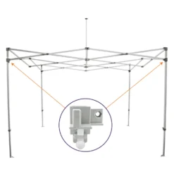 Impact Canopy USA CL / AOL Frames Part G. 2 Way Outer Leg Slider Bracket, Replacement Part Replacement Parts