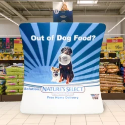 Impact Canopy USA Custom Signs & Banners Custom Printed Contour Display Wall