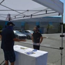 Impact Canopy USA Canopy Accessories 10' Clear Protection Shield 46