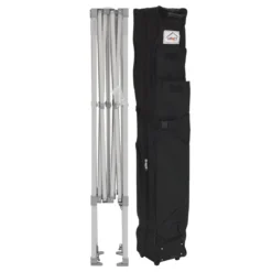 Impact Canopy USA 10x10 Industrial Steel Pop Up Canopy Tent With Roller Bag - DS Canopies