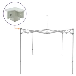 Impact Canopy USA DS Frame Part F. 2-Way Outer Leg Bracket, Replacement Part
