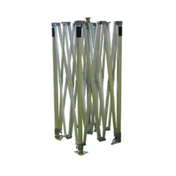 Impact Canopy USA Canopies 10x10 Heavy Duty Folding High Peak Marquee Canopy Tent - 100% Waterproof PVC Fabric - With Sidewalls