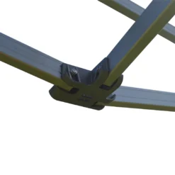 Impact Canopy USA Canopies 10x10 Heavy Duty Folding High Peak Marquee Canopy Tent - 100% Waterproof PVC Fabric - With Sidewalls