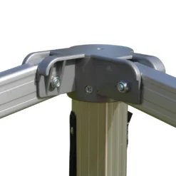 Impact Canopy USA Canopies 10x10 Heavy Duty Folding High Peak Marquee Canopy Tent - 100% Waterproof PVC Fabric - With Sidewalls