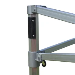 Impact Canopy USA Canopies 10x10 Heavy Duty Folding High Peak Marquee Canopy Tent - 100% Waterproof PVC Fabric - With Sidewalls