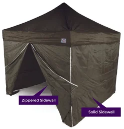 Impact Canopy USA 10' Pop Up Canopy Tent Side Walls - 190 Denier Recreational Grade Canopy Accessories