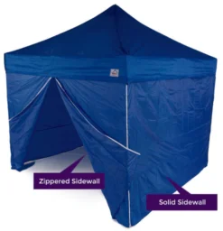 Impact Canopy USA 10' Pop Up Canopy Tent Side Walls - 190 Denier Recreational Grade Canopy Accessories