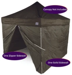 Impact Canopy USA 10' Pop Up Canopy Tent Side Walls - 190 Denier Recreational Grade Canopy Accessories
