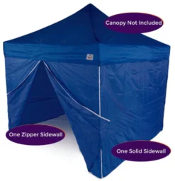 Impact Canopy USA 10' Pop Up Canopy Tent Side Walls - 190 Denier Recreational Grade Canopy Accessories