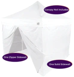 Impact Canopy USA 10' Pop Up Canopy Tent Side Walls - 190 Denier Recreational Grade Canopy Accessories