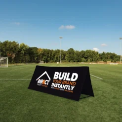 Impact Canopy USA Custom Signs & Banners Custom Matte Display Field Board Sign - Includes Carry Bag