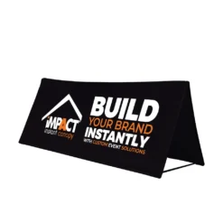 Impact Canopy USA Custom Signs & Banners Custom Matte Display Field Board Sign - Includes Carry Bag
