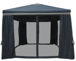 Impact Canopy USA 10X10 Gazebo Screen House GREY