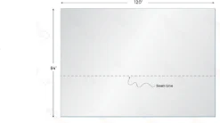 Impact Canopy USA Sidewalls Custom Clear Safety Barrier