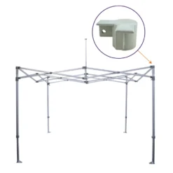 Impact Canopy USA ML Frame Part F. 2-Way Outer Leg Bracket, Replacement Part