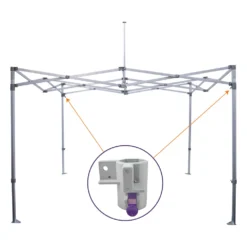 Impact Canopy USA ML Frame Part G. 2-Way Outer Leg Slider Bracket, Replacement Part