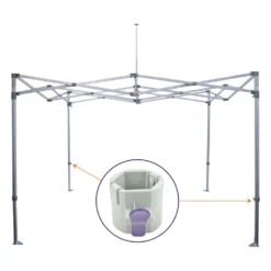 Impact Canopy USA ML Frame Part K. Inner Leg Height Adjuster, Replacement Part Replacement Parts