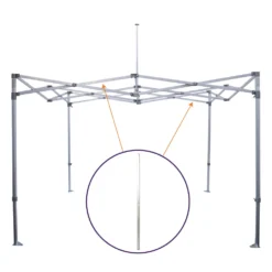 Impact Canopies USA sale 26 Impact Canopy USA Replacement Parts ML Frame Part L. Aluminum Truss Bar, Replacement Part