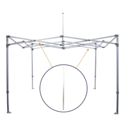 Impact Canopies USA sale 20 Impact Canopy USA Replacement Parts M Frame Part L. Aluminum Truss Bar, Replacement Part