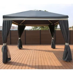 Impact Canopy USA 10X10 Gazebo Screen House GREY