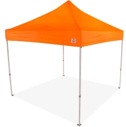 Impact Canopy USA Canopies 10x10 Super Duty Aluminum Pop Up Canopy Tent With Roller Bag - M