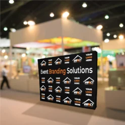 Impact Canopy USA Custom Signs & Banners Custom Printed Palisade Pop Up Display Wall