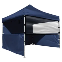 Impact Canopy USA Canopy Accessories 10' Clear Protection Shield 46" Half Wall