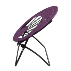 Impact Canopy USA Tables, Chairs, And Umbrellas OPEN BOX - Bungee Chair - Purple