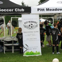 Impact Canopy USA Custom Signs & Banners Custom Personalized Retractable Roll Up Banner 33"x79" - Carry Bag Included